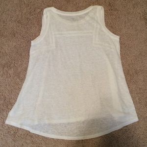 Old Navy Shirts & Tops - White old navy tank top Old Navy Shirts & Tops - White old navy tank top